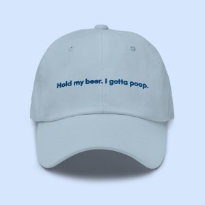 Dad Hat: TUSHY X Narragansett Beer - Blue