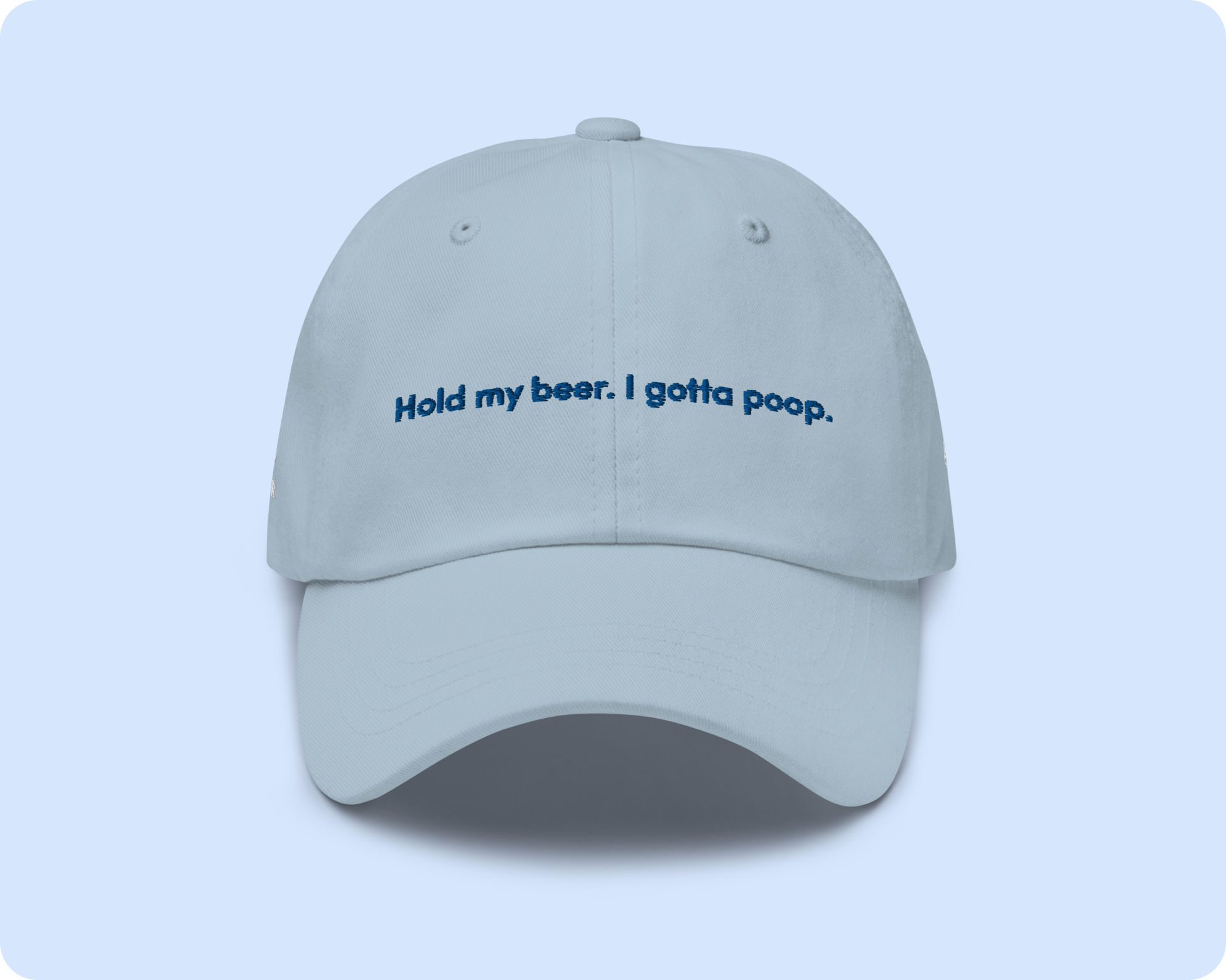 Dad Hat: TUSHY X Narragansett Beer - Blue